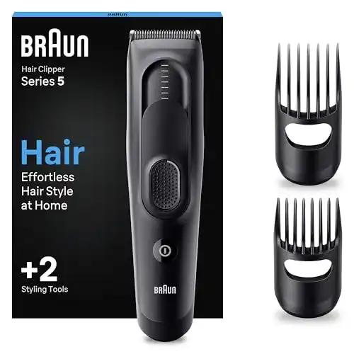 Braun Haarschneider für Herren mit variablen Längeneinstellungen