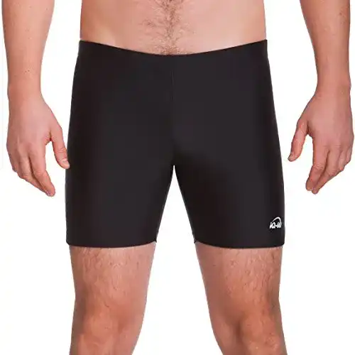 Iq-Uv Badehose für Herren in XL Schwarz Badeshorts mit UV-Schutz