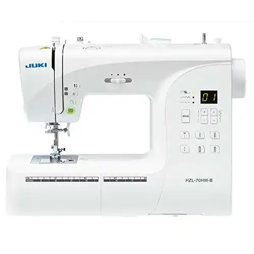Juki HZL-70HW-B Nähmaschine – Elektronisch, Metallgehäuse, 80 Stiche