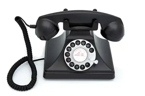 Wählscheiben-Telefon GPO 200 im Retro Design der 50er Jahre