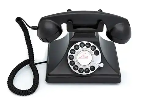 Wählscheiben-Telefon GPO 200 im Retro Design der 50er Jahre
