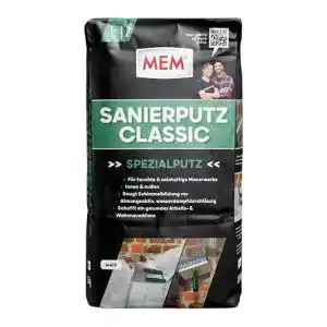 Innenputz MEM Sanierputz Classic 25 kg in Weiß