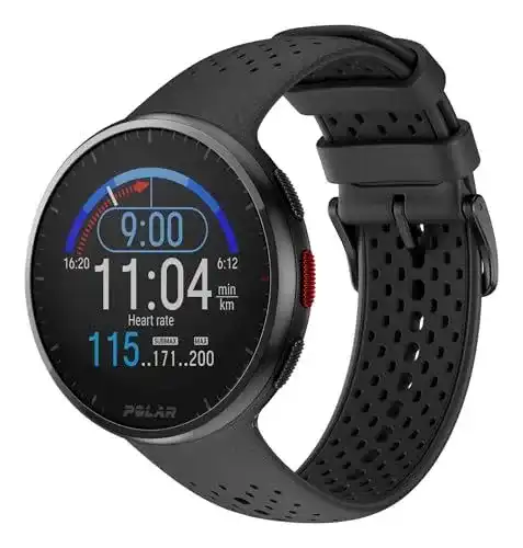 Polar Pacer Pro Fitnessuhr GPS-Sportuhr mit Puls- und Schlafüberwachung