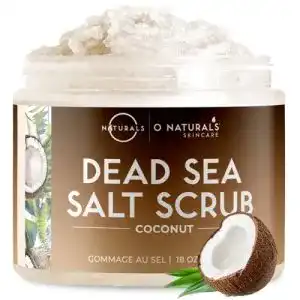 Körperpeeling Salt Body Scrub mit Kokosnuss und Vanille