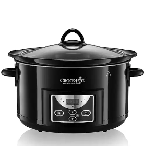 Slow Cooker Crockpot Schongarer 4,7 l für bis zu 5 Personen