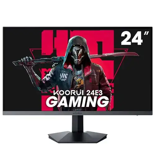 Koorui 24 Zoll Gaming Monitor mit 165Hz und IPS-Technologie