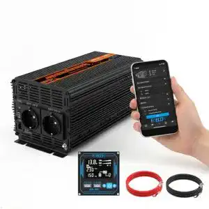 Edecoa Spannungswandler 12V auf 230V Wechselrichter mit App und USB
