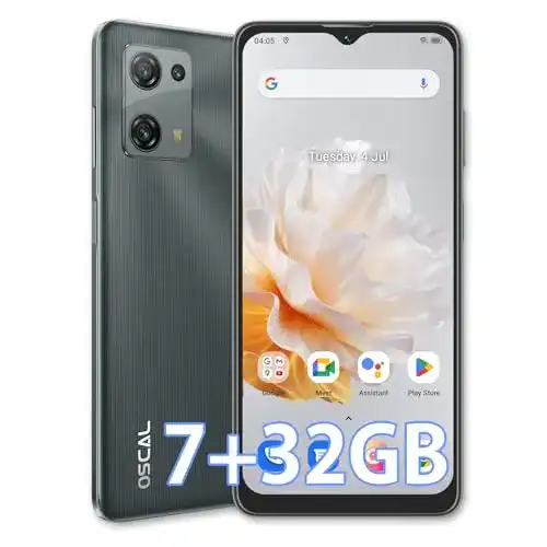 Smartphone bis 300 Euro – OSCAL C30 mit 7GB RAM und 32GB Speicher