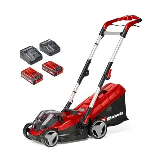 Einhell Akku-Rasenmäher RASARRO 36/34 Kit für Rasenflächen bis 300 m²
