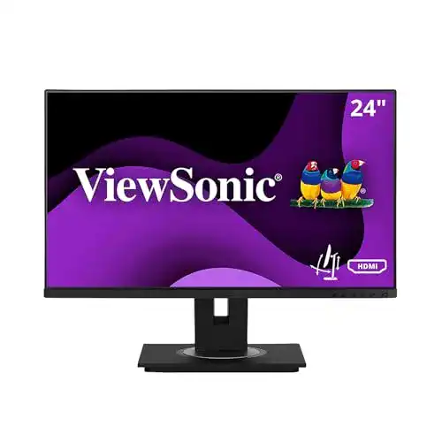 ViewSonic Monitor VG2448A-2 60,5 cm (24 Zoll) für Büroanwendungen