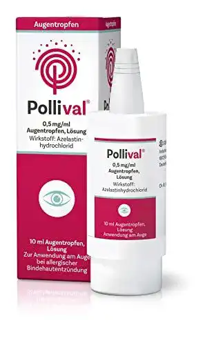 Allergie-Augentropfen Pollival Azelastin gegen Allergiesymptome