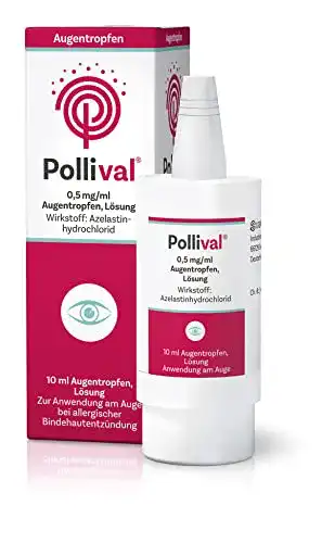 Allergie-Augentropfen Pollival Azelastin gegen Allergiesymptome