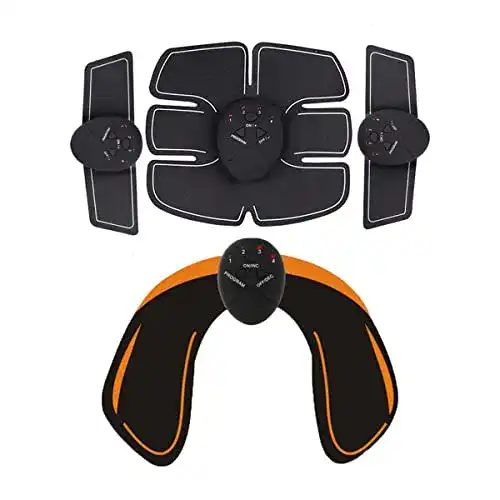 Muskelstimulator LILOVE 8 PCS Set Bauchmuskeltrainer EMS