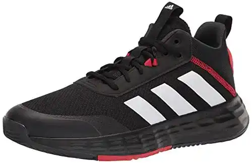 Adidas Own The Game Basketballschuhe für Herren, Schwarz/Weiß/Carbon