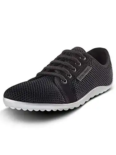 Leguano Aktiv Barfußschuhe in Lavaschwarz für Sport und Bewegung