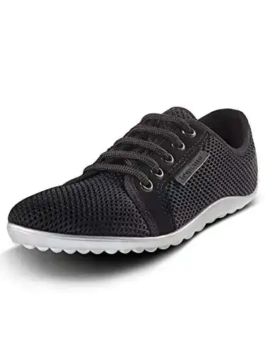 Leguano Aktiv Barfußschuhe in Lavaschwarz für Sport und Bewegung