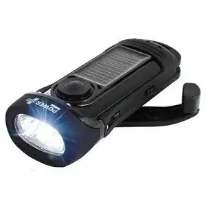 Dynamo-Taschenlampe Power Plus Barracuda Solar und Dynamo