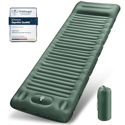 Camping Isomatte Jemulice selbstaufblasend mit 12 cm Dicke