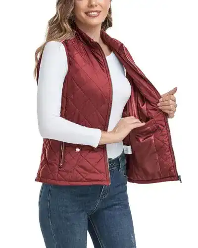 Softshell-Weste für Damen Longking 2024 mit Innentasche