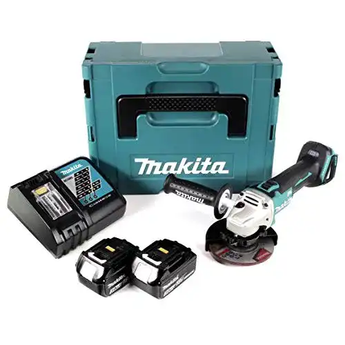 Akku-Winkelschleifer Makita DGA 504 RFJ 18 V 125 mm im Vergleich