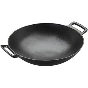 Rösle Vario Wok aus emailliertem Gusseisen für Herd und Grill