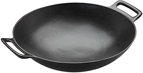 Rösle Vario Wok aus emailliertem Gusseisen für Herd und Grill