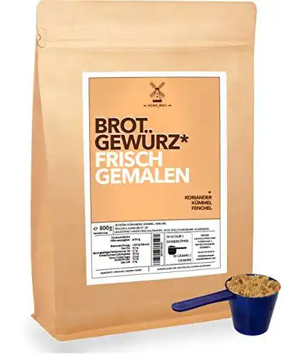 Brotgewürz-Mischung für selbstgebackenes Brot frisch gemahlen