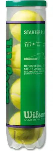 Wilson Tennisbälle Starter Play Green für Kinder und Jugendliche