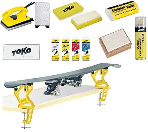 Toko Skiwachs-Set 11-teilig für Skiwartung