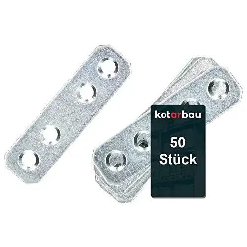 Lochplatten KOTARBAU 60 x 16 mm verzinkt für Flachverbindungen