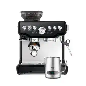 Sage Espressomaschine The Barista Express mit Mahlwerk und Milchaufschäumer