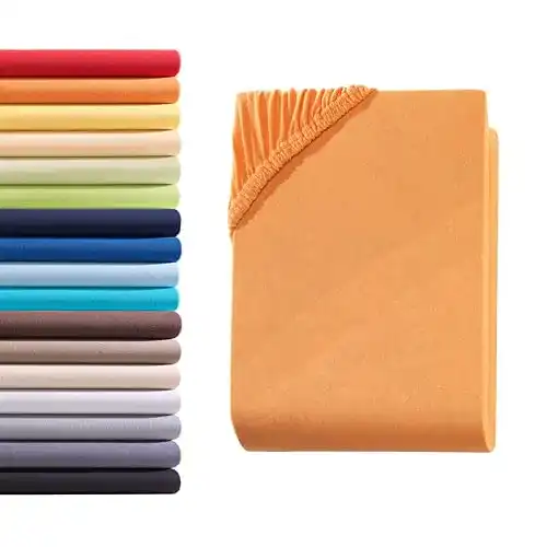 Spannbettlaken 180 x 200 cm aus Baumwolle von Hometex