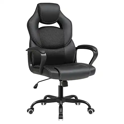 Songmics Bürostuhl – Ergonomischer Gaming Stuhl für Komfort und Unterstützung