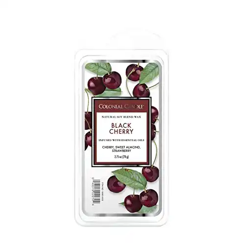 Duftwachs Colonial Candle Melts Black Cherry für Zuhause