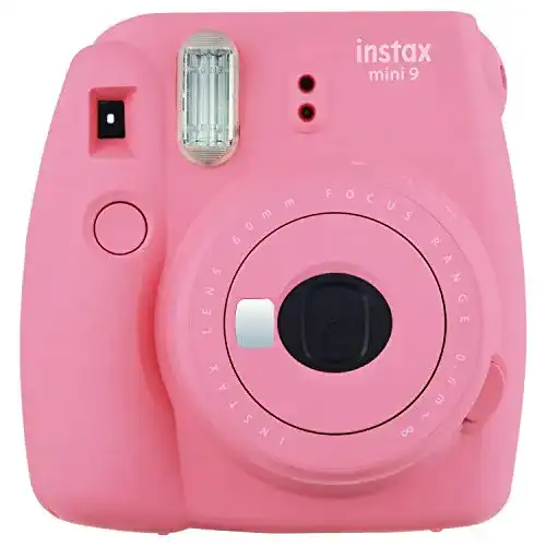 Fujifilm Instax Mini 9 Sofortbildkamera in Flamingo Rosa