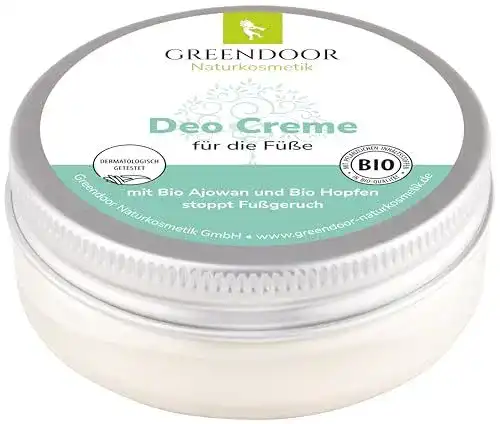Fußdeo Greendoor 50ml zur Bekämpfung von Fußgeruch