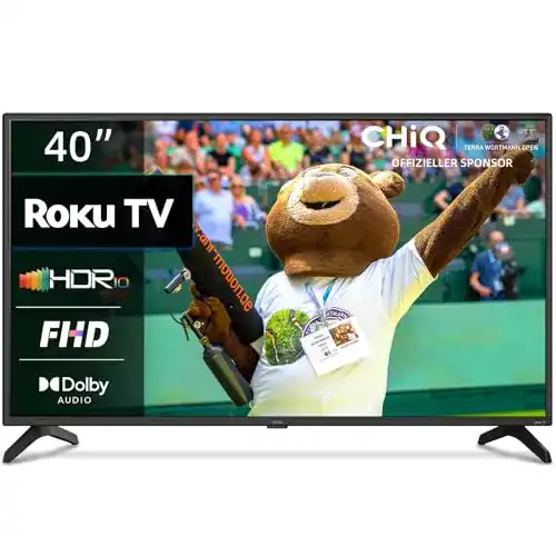 CHIQ-TV Chiq L40G5NV 40 Zoll FHD Smart-TV mit Roku OS und HDR10
