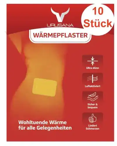 Wärmepflaster Urusana für Rücken, Nacken und Schulter