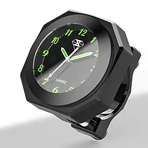 Motorrad Uhr ZYTC wasserdichte Uhr in schwarz, blau und rot