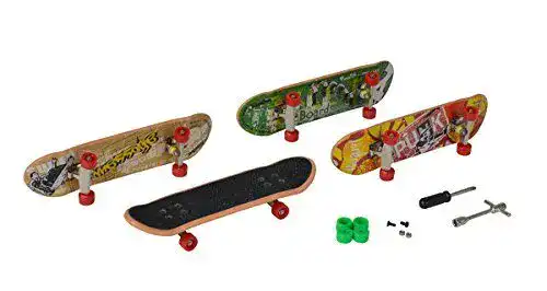 Finger Skateboard Simba 103302163 – 4er Set für Kinder
