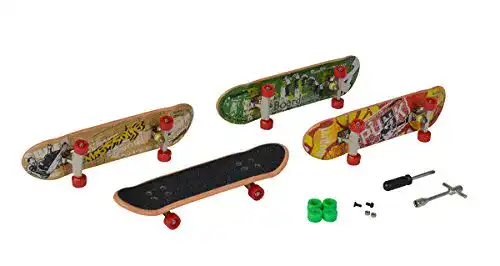 Finger Skateboard Simba 103302163 – 4er Set für Kinder