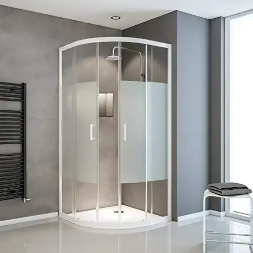 Runddusche Schulte Sunny 90 x 90 x 190 cm mit 5 mm Sicherheitsglas