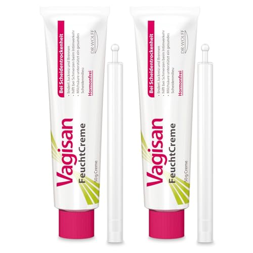 Vagisan FeuchtCreme gegen Scheidentrockenheit – 2 x 50 g