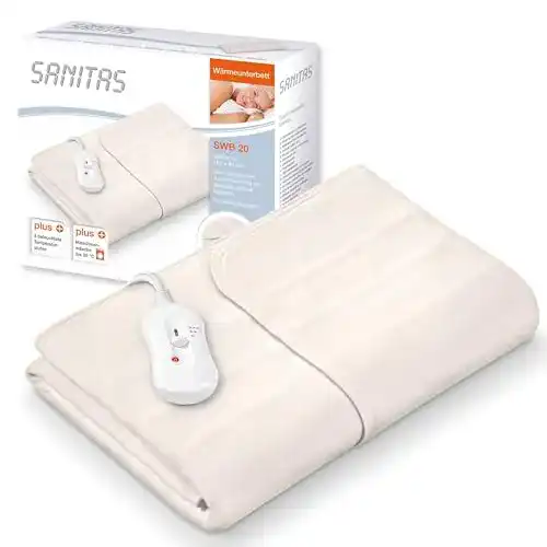 Wärmeunterbett Sanitas SWB 20 mit Sicherheitssystem und 3 Temperaturstufen