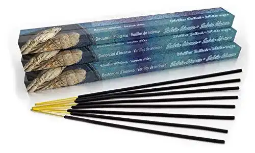Weißer Salbei Luxflair Premium Räucherstäbchen – Natürliche Aromatherapie