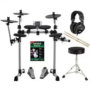 Xdrum DD-400 E-Drum-Set Komplettset mit Zubehör