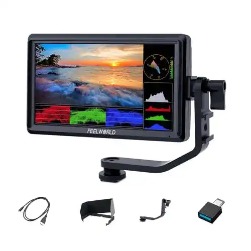 Field Monitor Feelworld FW568V3 6 Zoll mit 3D LUT und Waveform