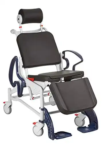 Pflegerollstuhl Fabacare Phoenix mit Liegefunktion und Kopfstütze