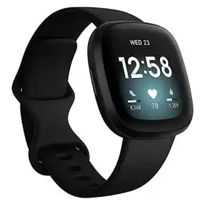 Sportuhr Fitbit Versa 3 – Health und Fitness Smartwatch mit GPS