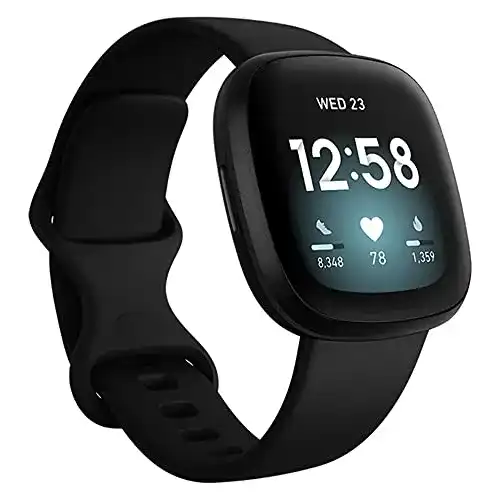 Sportuhr Fitbit Versa 3 – Health und Fitness Smartwatch mit GPS
